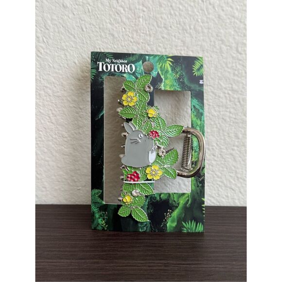 Ghibli Accessories - Studio Ghibli My Neighbor Totoro Floral Claw Hair Clip